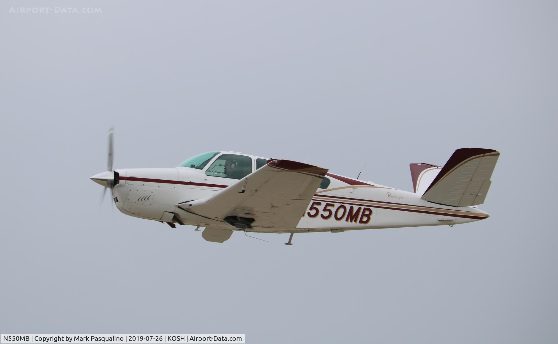 N550MB, 1964 Beech S35 Bonanza C/N D-7610, Beech S35