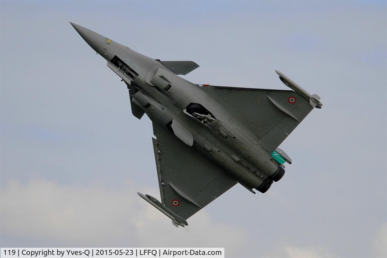 119, 2010 Dassault Rafale C C/N 119, Dassault Rafale C, On display, La Ferté-Alais Airfield (LFFQ) Air show 2015