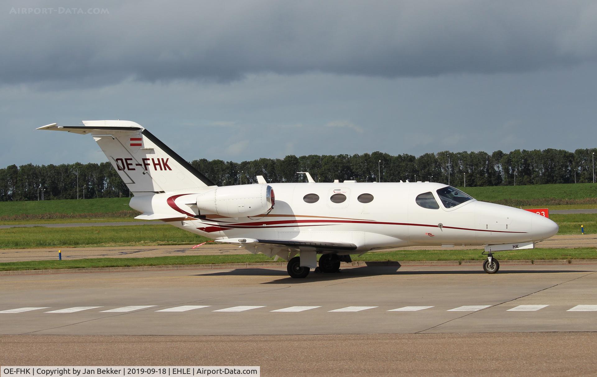 OE-FHK, 2010 Cessna 510 Citation Mustang Citation Mustang C/N 510-0315, Lelystad Airport