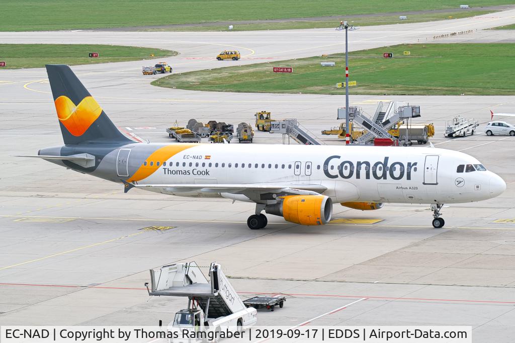 EC-NAD, 2001 Airbus A320-212 C/N 1437, Thomas Cook Airlines Balearics Airbus A320