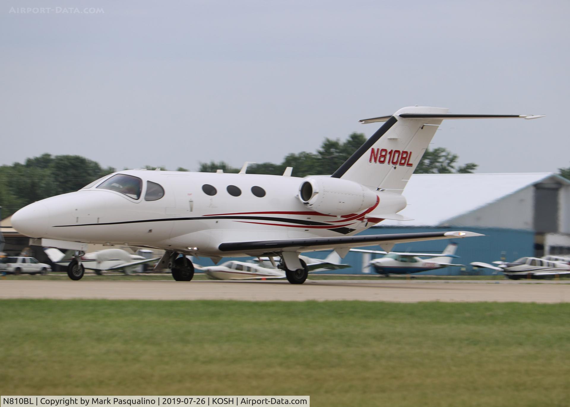 N810BL, 2009 Cessna 510 Citation Mustang Citation Mustang C/N 510-0188, Cessna 510