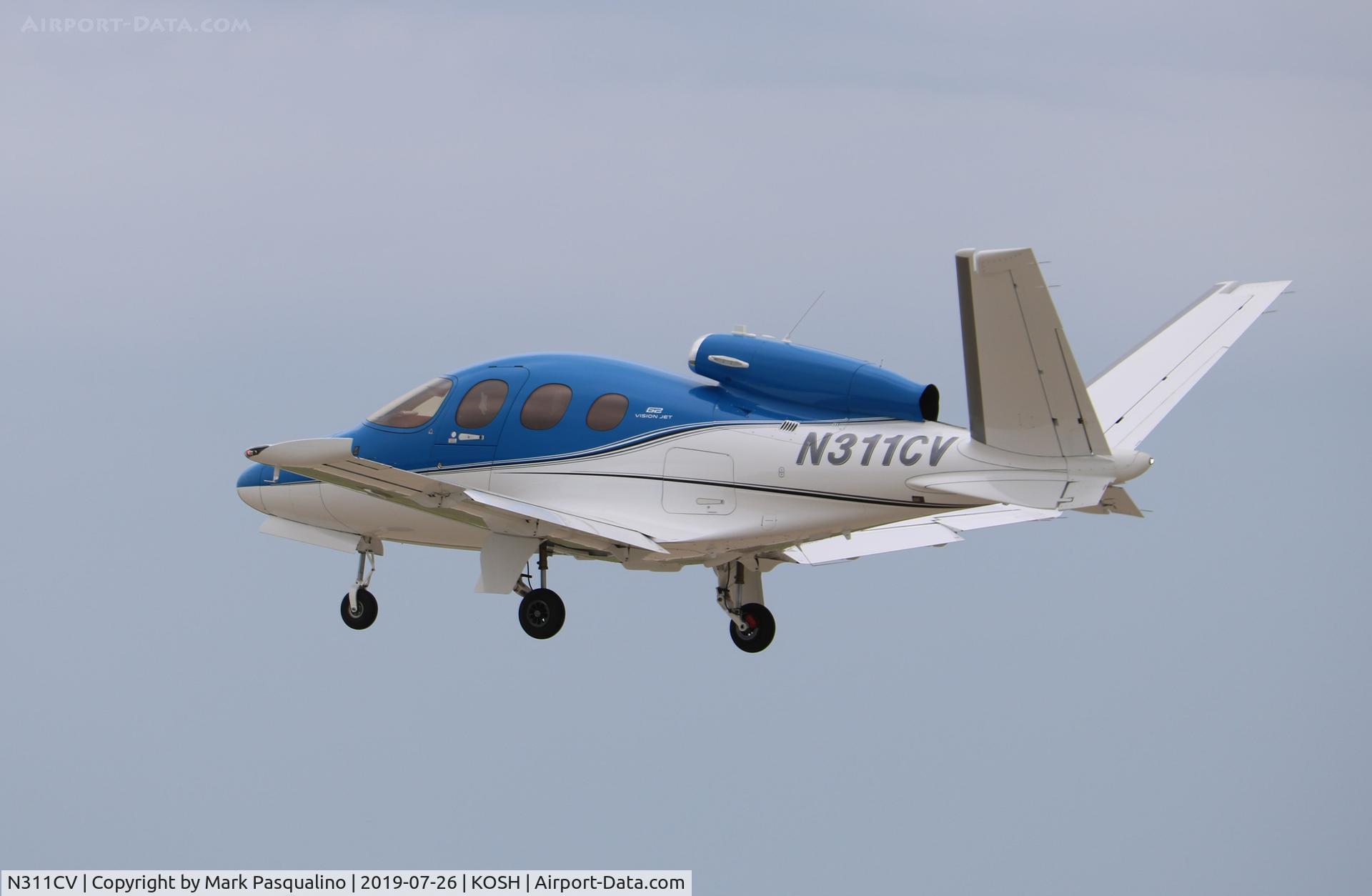 N311CV, 2018 Cirrus SF50 Vision C/N 0089, Cirrus SF50