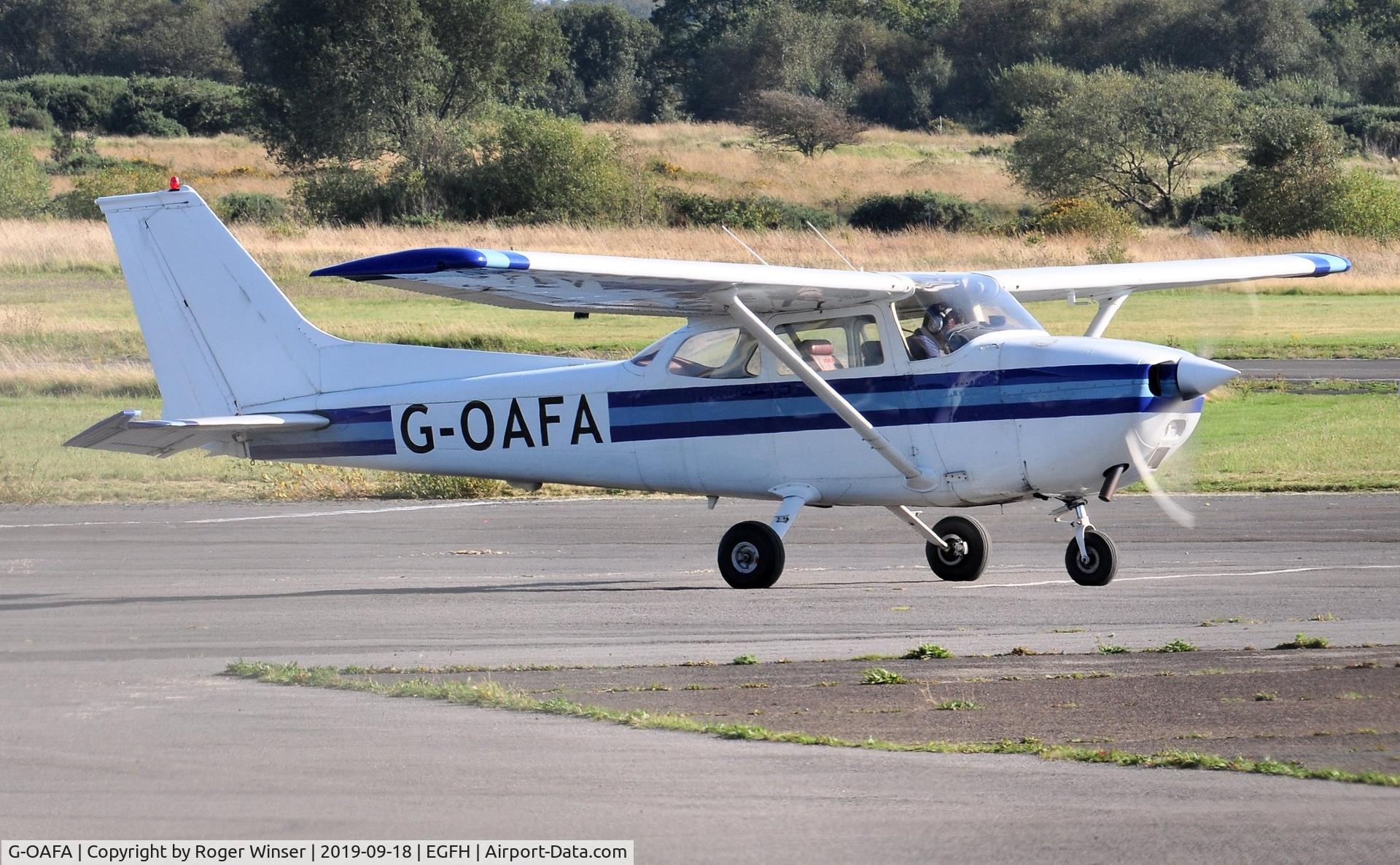 G-OAFA, 1974 Reims F172M Skyhawk Skyhawk C/N 1093, Visiting Skyhawk operated by The Army Flying Association.