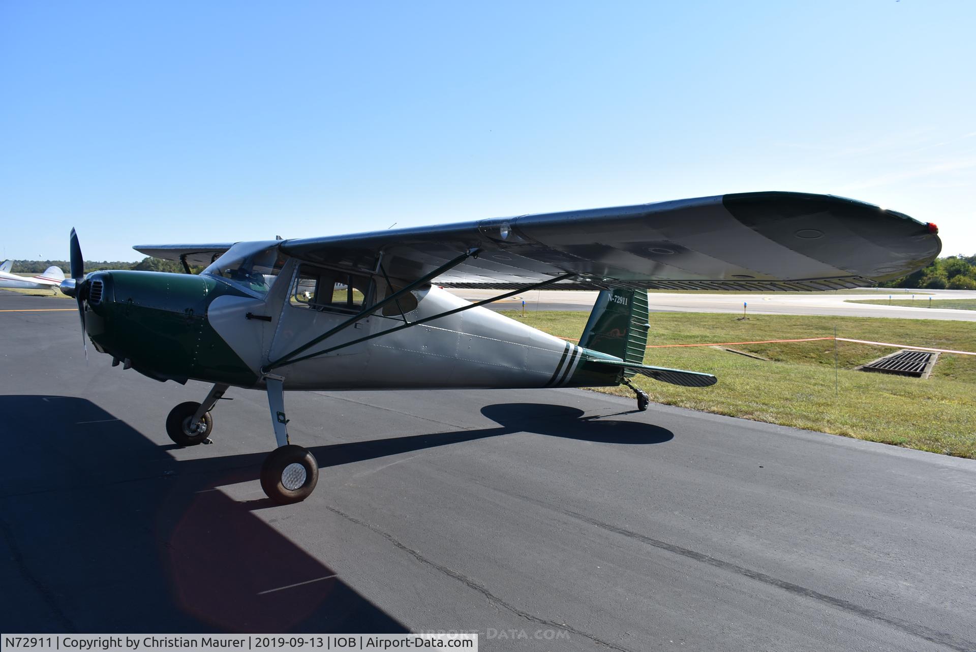 N72911, 1946 Cessna 140 C/N 10105, Cessna 140