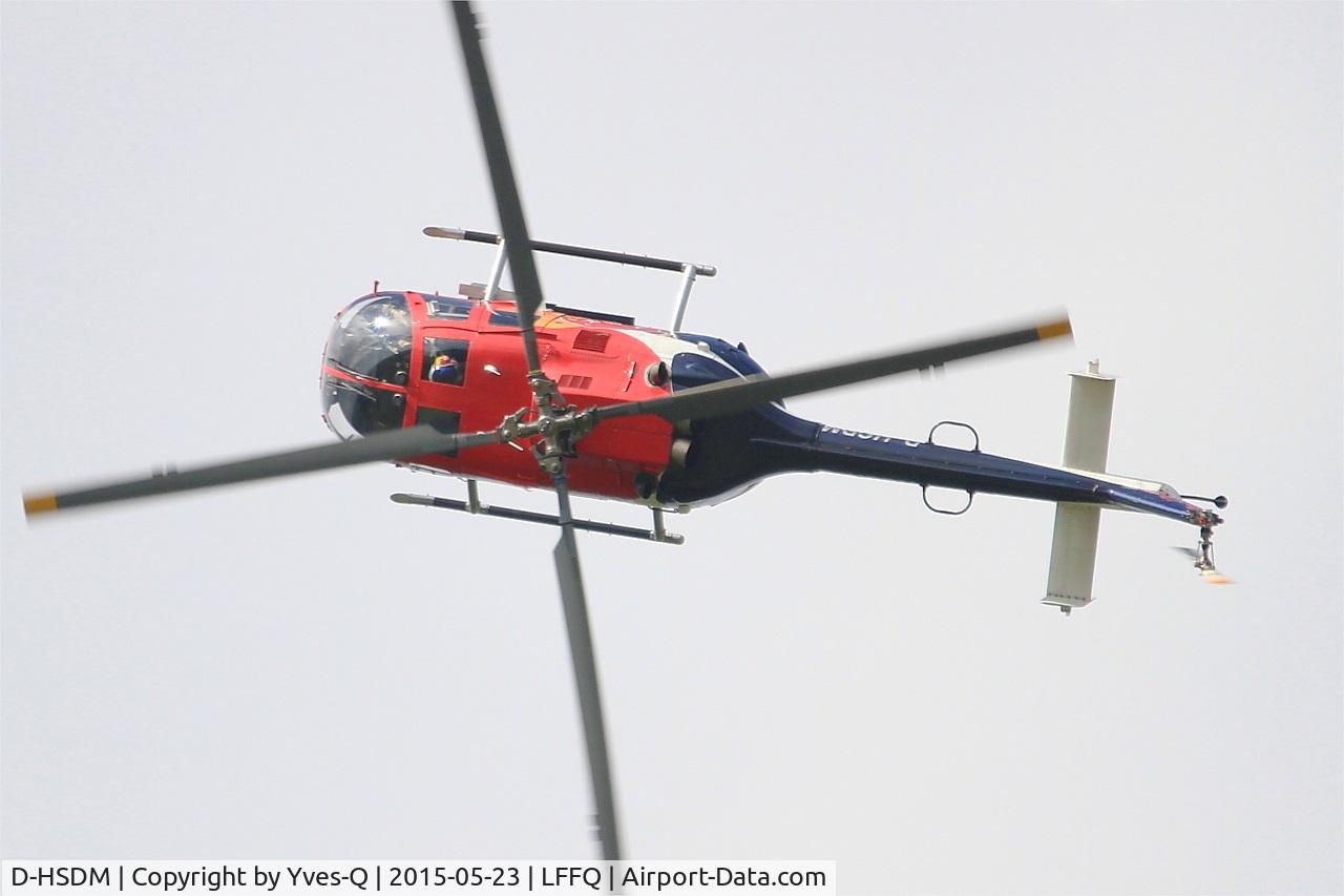 D-HSDM, MBB Bo-105CB C/N S-126, MBB Bo-105CB, On display, La Ferté-Alais airfield (LFFQ) Airshow 2015