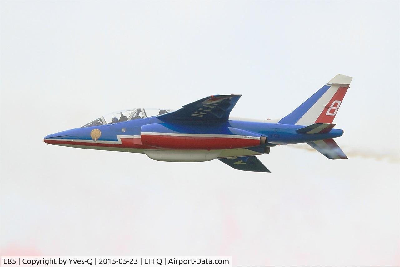 E85, Dassault-Dornier Alpha Jet E C/N E85, Dassault-Dornier Alpha Jet E (F-UGFF), Athos 08 of Patrouille de France 2015, La Ferté-Alais airfield (LFFQ) Air show 2015