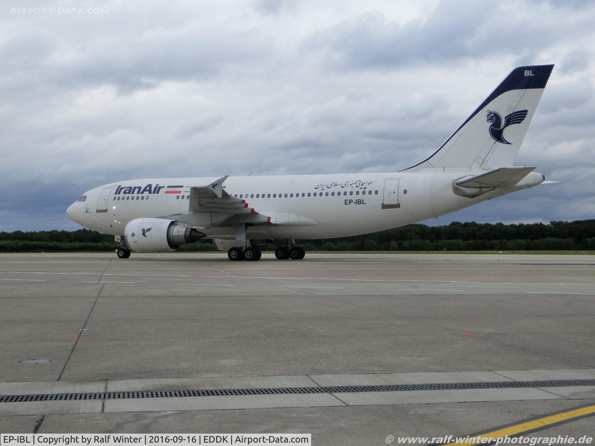 EP-IBL, 1987 Airbus A310-304 C/N 436, Airbus A310-304 - IR IRA Iran Air - 436 - EP-IBL - 16.09.2016 - CGN