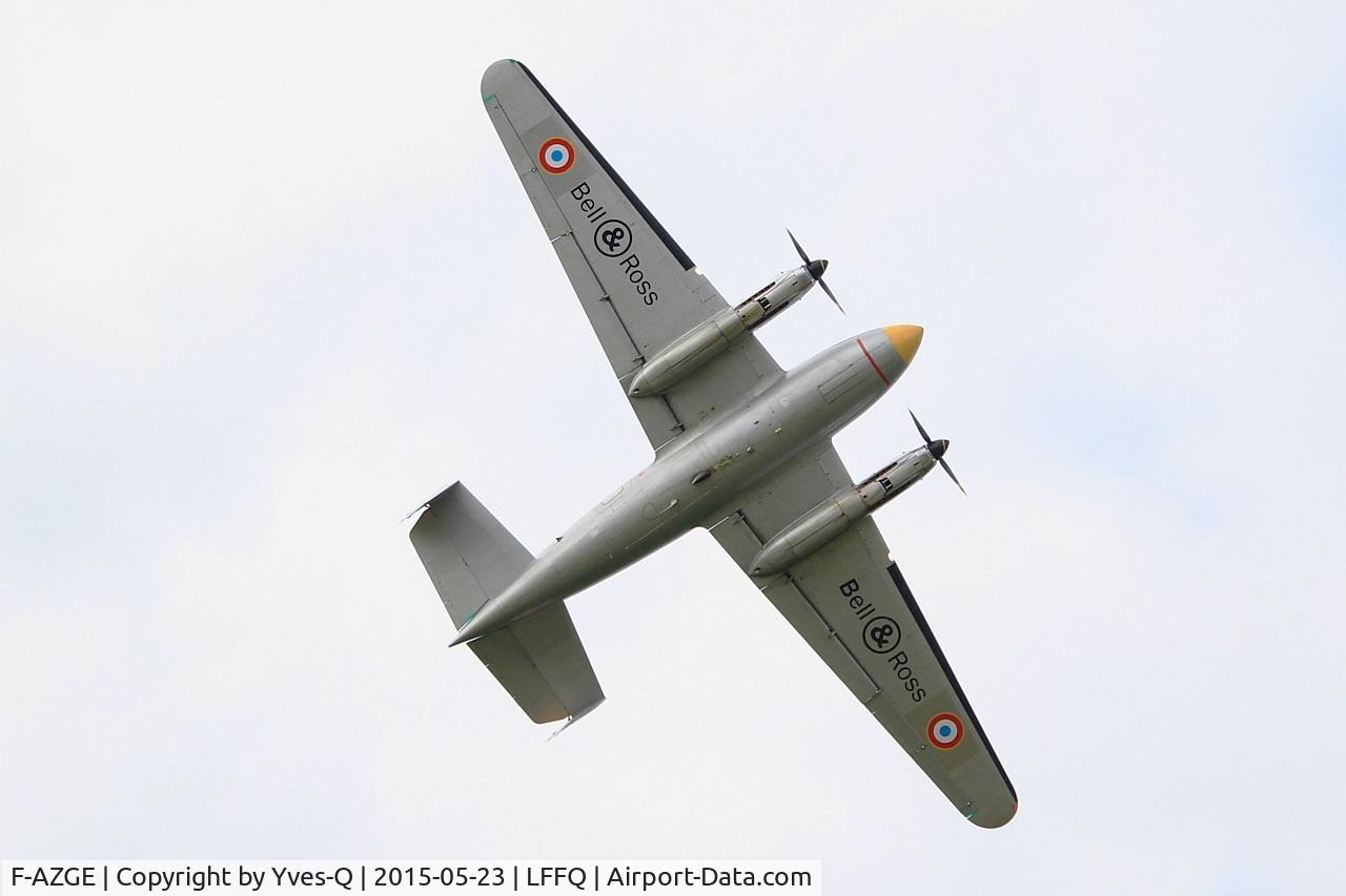 F-AZGE, 1951 Dassault MD-312 Flamant C/N 158, Dassault MD-312 Flamant, On display, La Ferté-Alais (LFFQ) Air show 2015