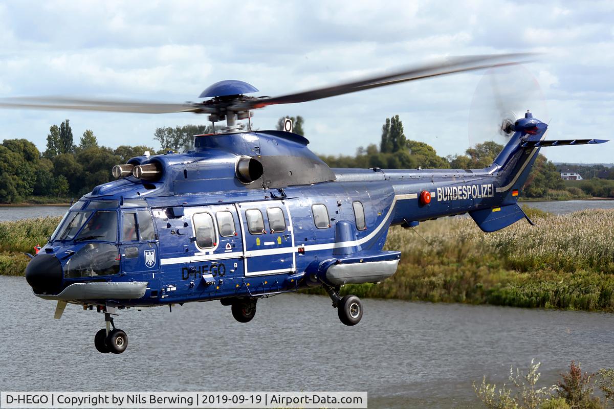 D-HEGO, 1982 Aérospatiale AS-332L Super Puma C/N 2050, D-HEGO near Winsen