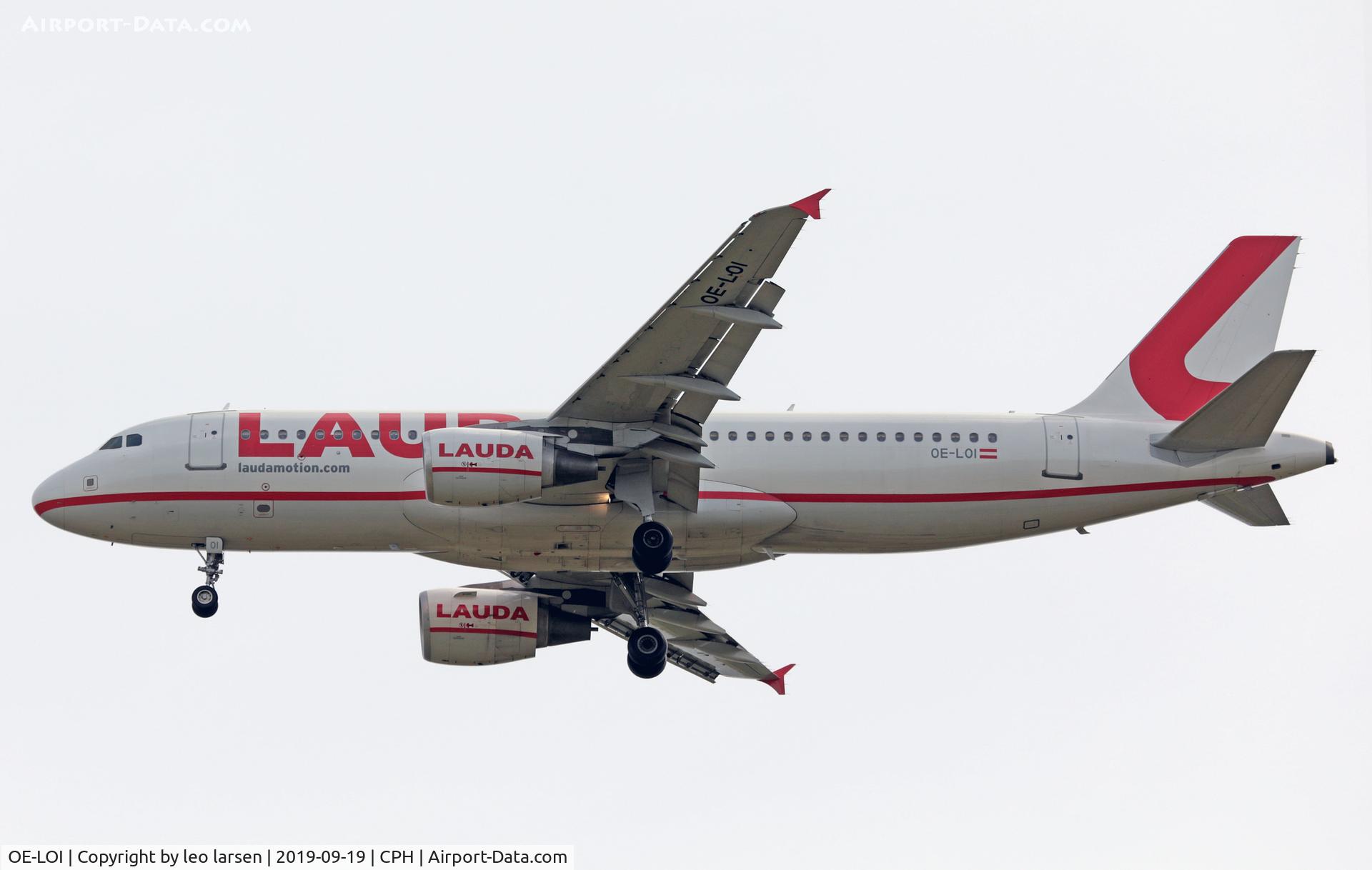 OE-LOI, 2006 Airbus A320-214 C/N 2994, Copenhagen 19.9.2019.L/D R-04R