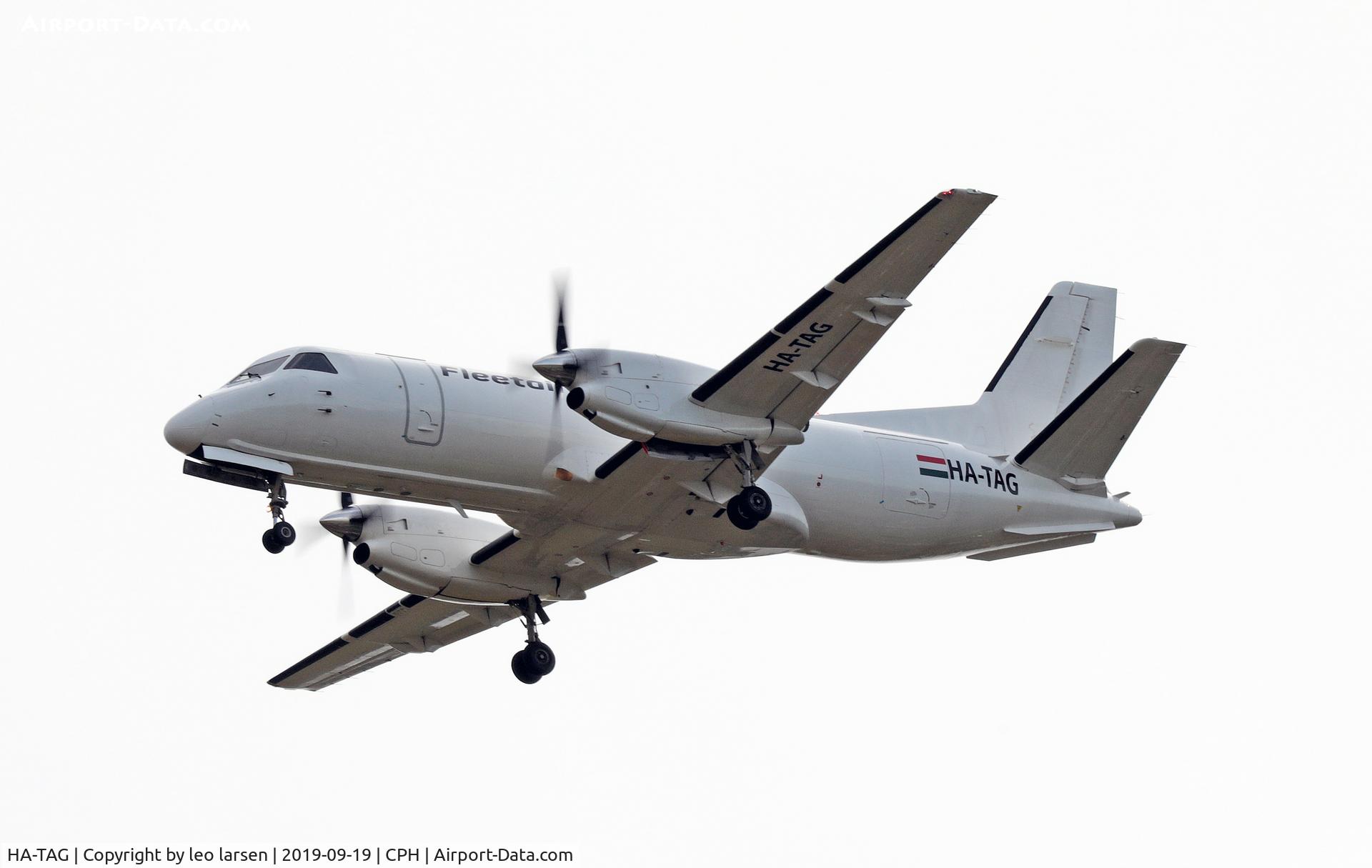 HA-TAG, 1986 Saab 340A C/N 340A-078, Copenhagen 19.9.2019