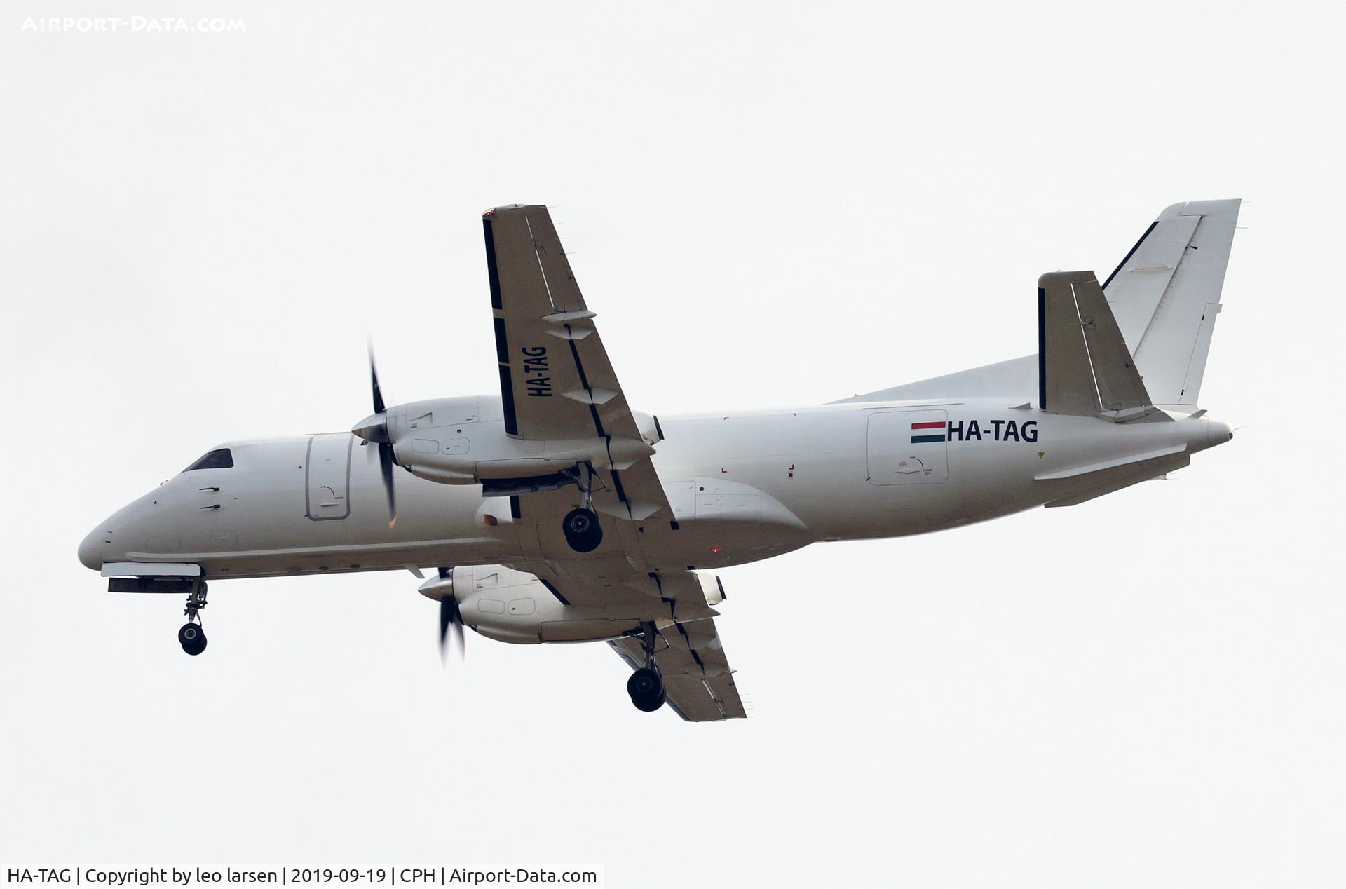 HA-TAG, 1986 Saab 340A C/N 340A-078, Copenhagen 19.9.2019