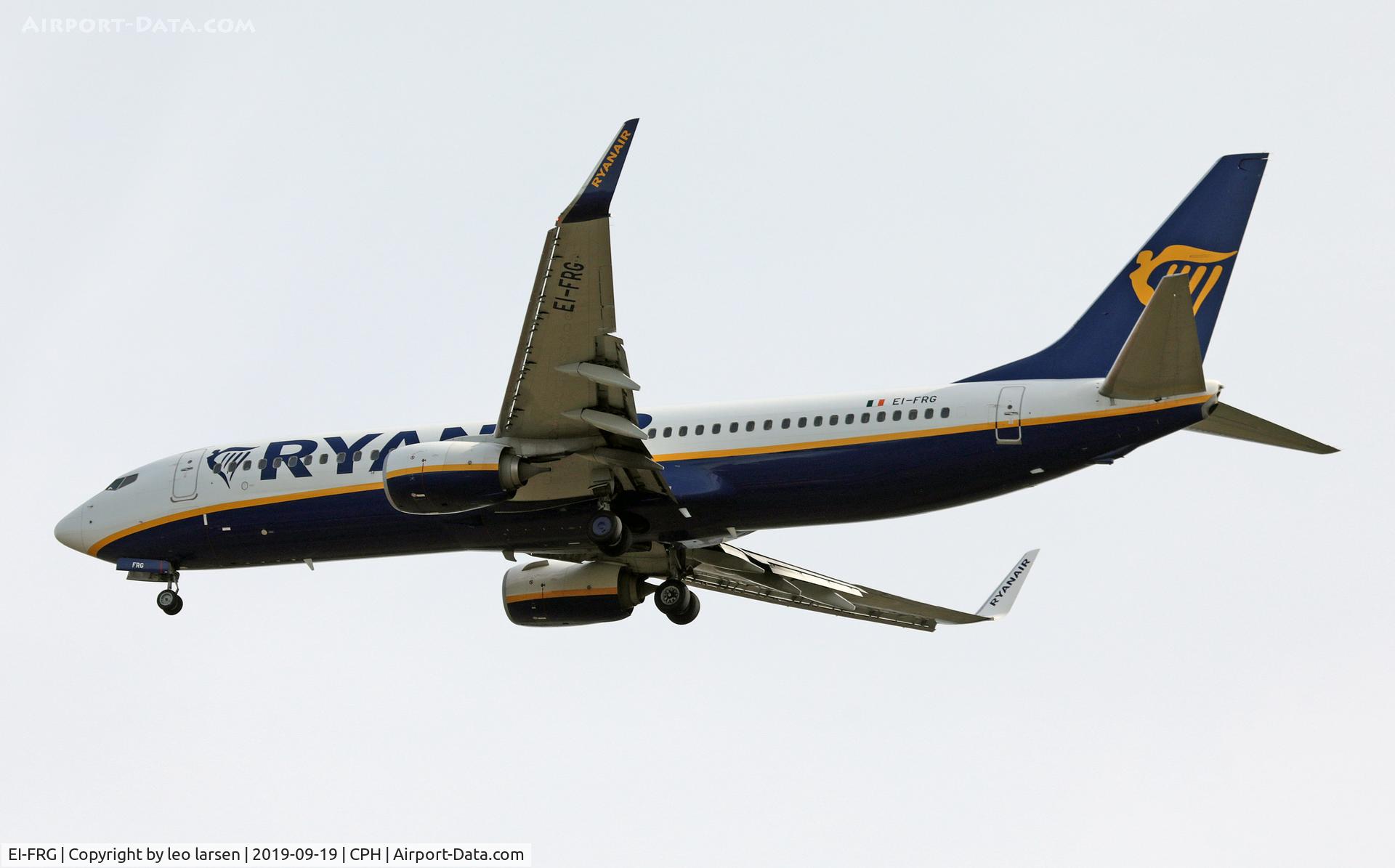 EI-FRG, 2016 Boeing 737-8AS C/N 44737, Copenhagen 19.9.2019.L/D R-04R