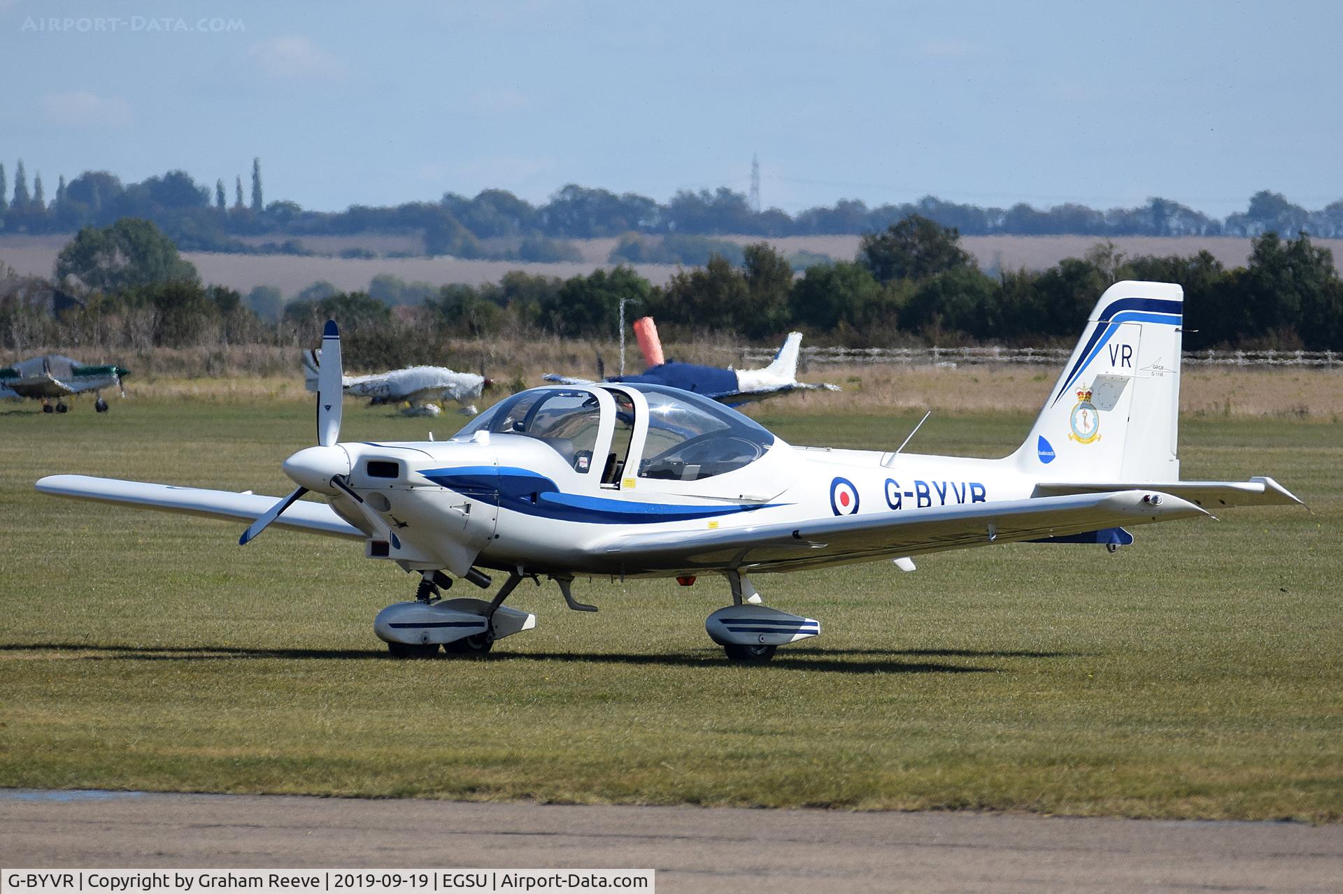 G-BYVR, 2000 Grob G-115E Tutor T1 C/N 82127/E, Parked at Duxford.