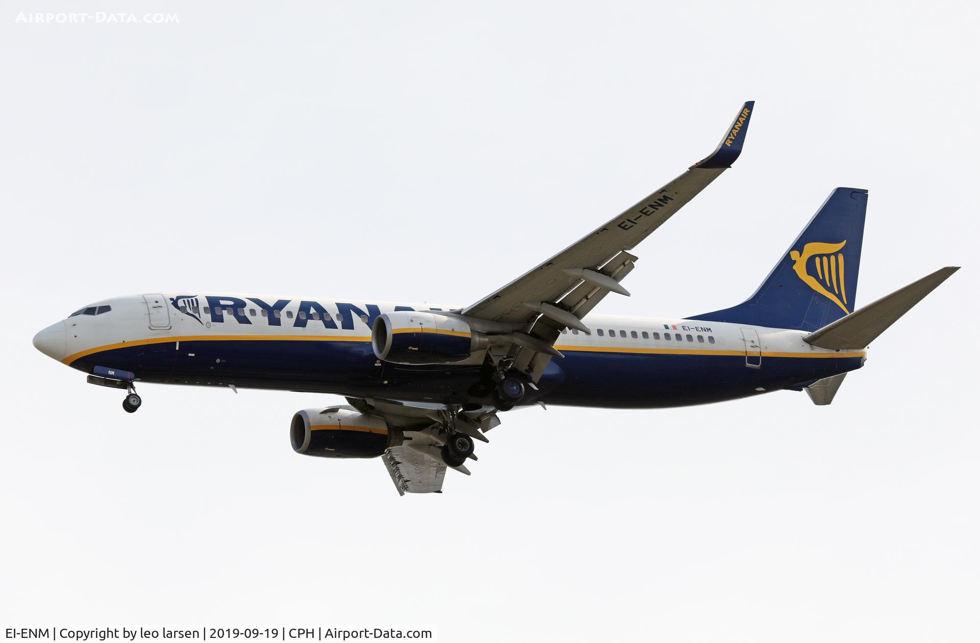 EI-ENM, 2010 Boeing 737-8AS C/N 35038, Copenhagen 19.9.2019.L/D R-04R