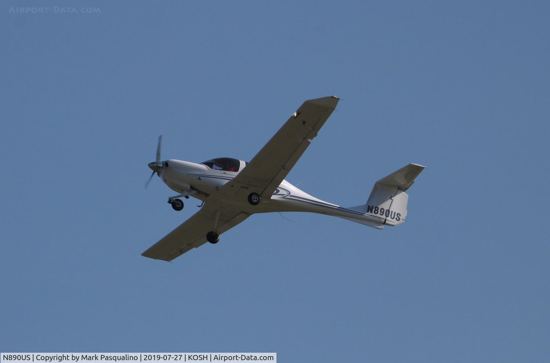 N890US, 2007 Diamond DA-40 Diamond Star C/N 40.890, Diamond DA-40