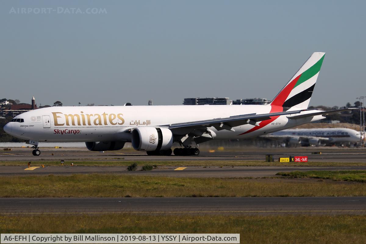 A6-EFH, 2012 Boeing 777-F1H C/N 35608, EK9252 fron HNL