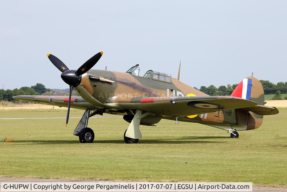 G-HUPW, 1940 Hawker Hurricane I C/N G592301, Flying Legends 2017.