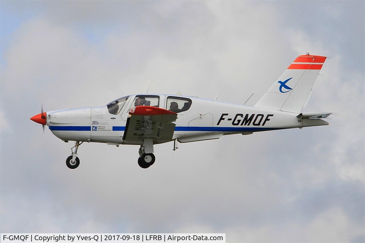 F-GMQF, Socata TB-20 C/N 1623, Socata TB-20, On final rwy 25L, Brest-Bretagne airport (LFRB-BES)
