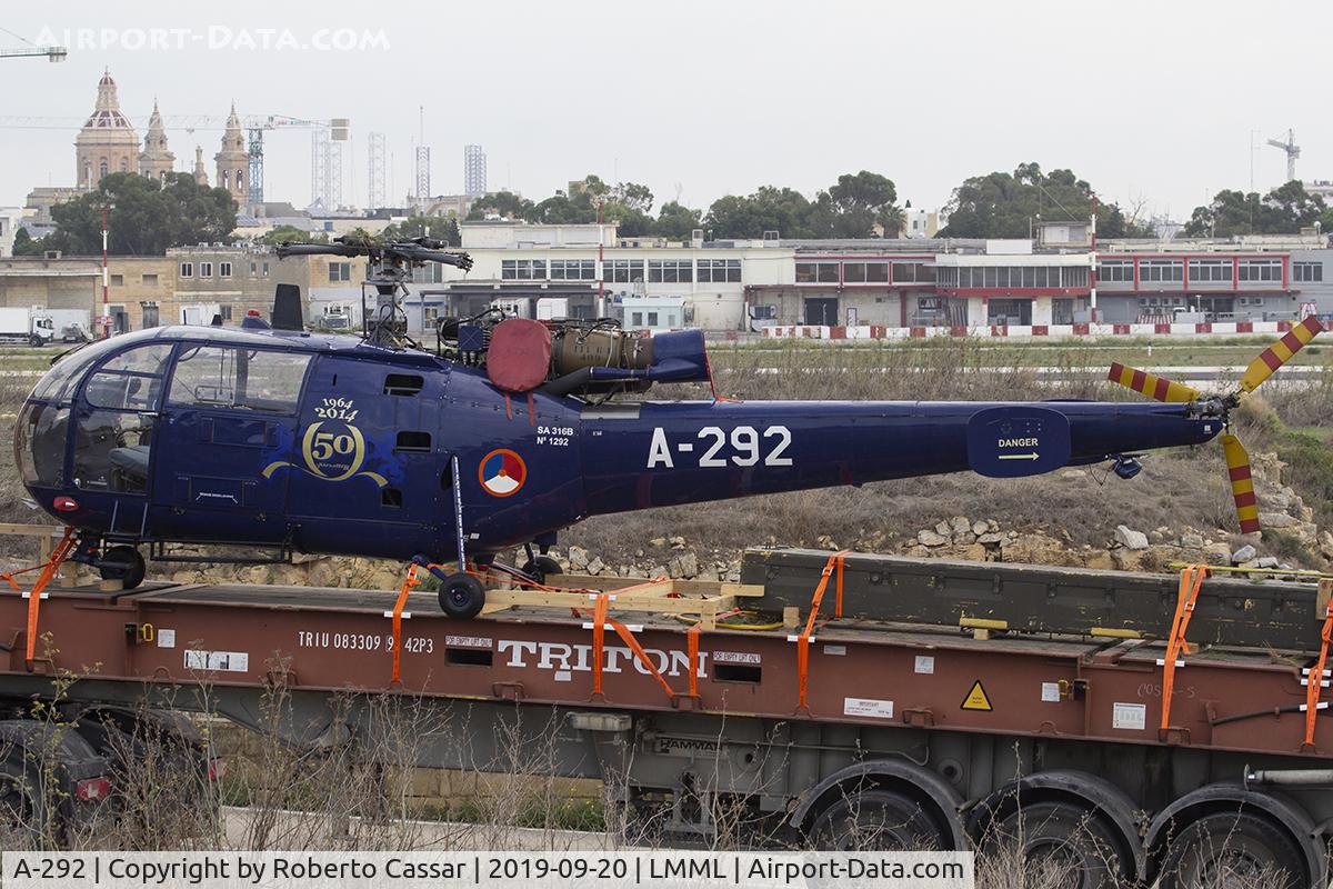 A-292, Sud SE-3160 Alouette III C/N 1292, Park 7