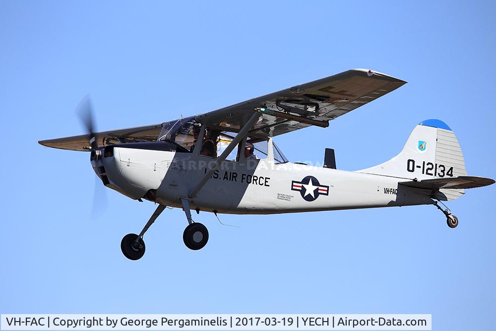 VH-FAC, 1952 Cessna O-1G Bird Dog C/N 22448, Antique Aeroplane Assn of Australia National Fly-in.