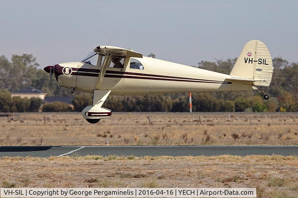 VH-SIL, 1946 Luscombe 8E Silvaire C/N 4437, Antique Aeroplane Assn of Australia National Fly-in.