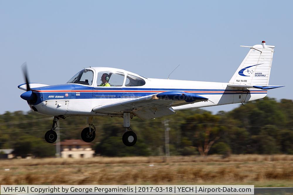 VH-FJA, 1968 Fuji FA-200-160 Aero Subaru C/N 11, Antique Aeroplane Assn of Australia National Fly-in.