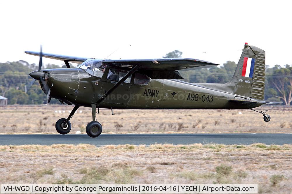 VH-WGD, 1960 Cessna 180C C/N 50739, Antique Aeroplane Assn of Australia National Fly-in.