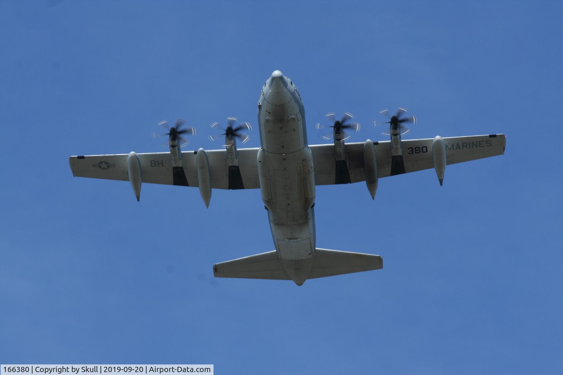 166380, Lockheed Martin KC-130J Hercules Hercules C/N 382-5516, KC-130J inbound Ginkelse Heide for 75th anniversary of operation Market Garden