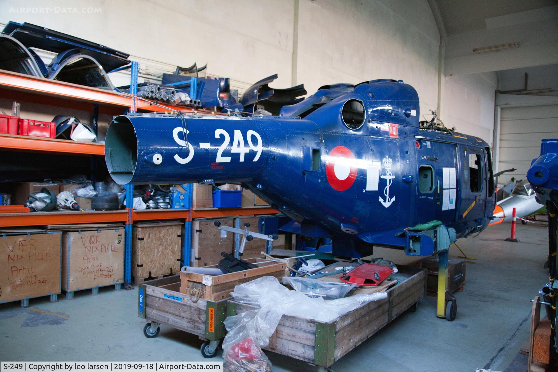 S-249, 1982 Westland Lynx Mk.80 C/N 249, FSN Værløse HG.2 18.9.2019