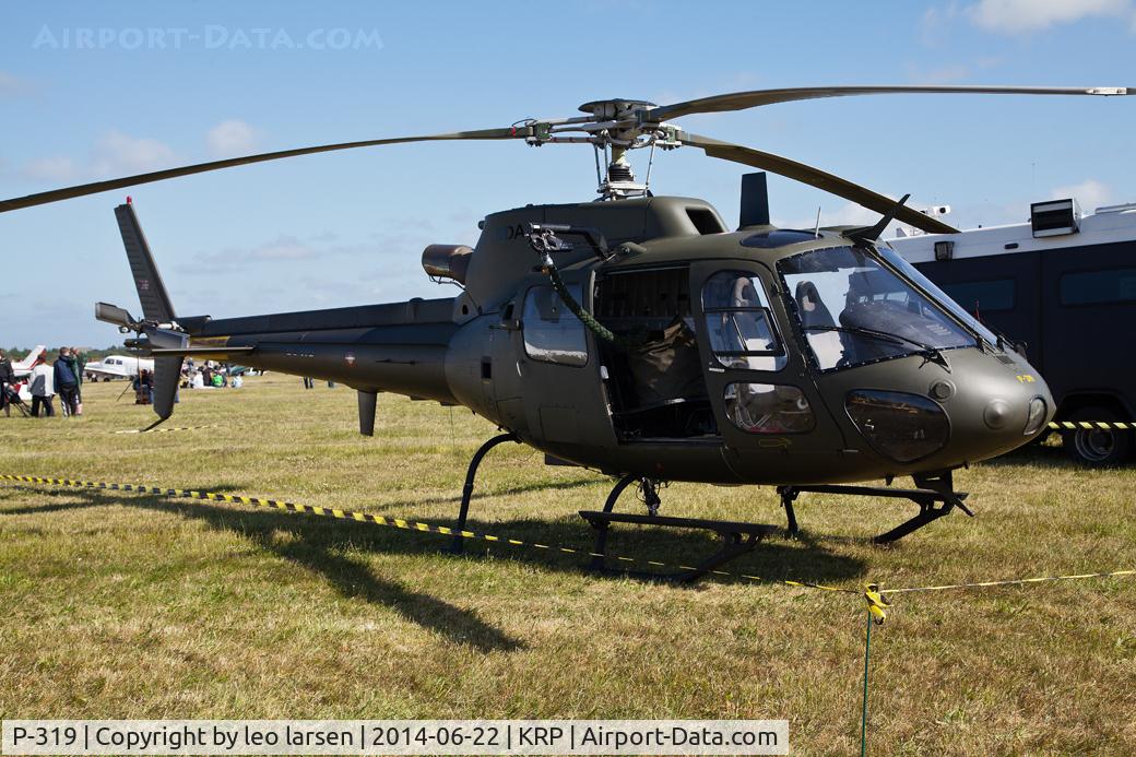 P-319, Aerospatiale AS-550C-2 Fennec C/N 2319, Karup Air Show 22.6.2014