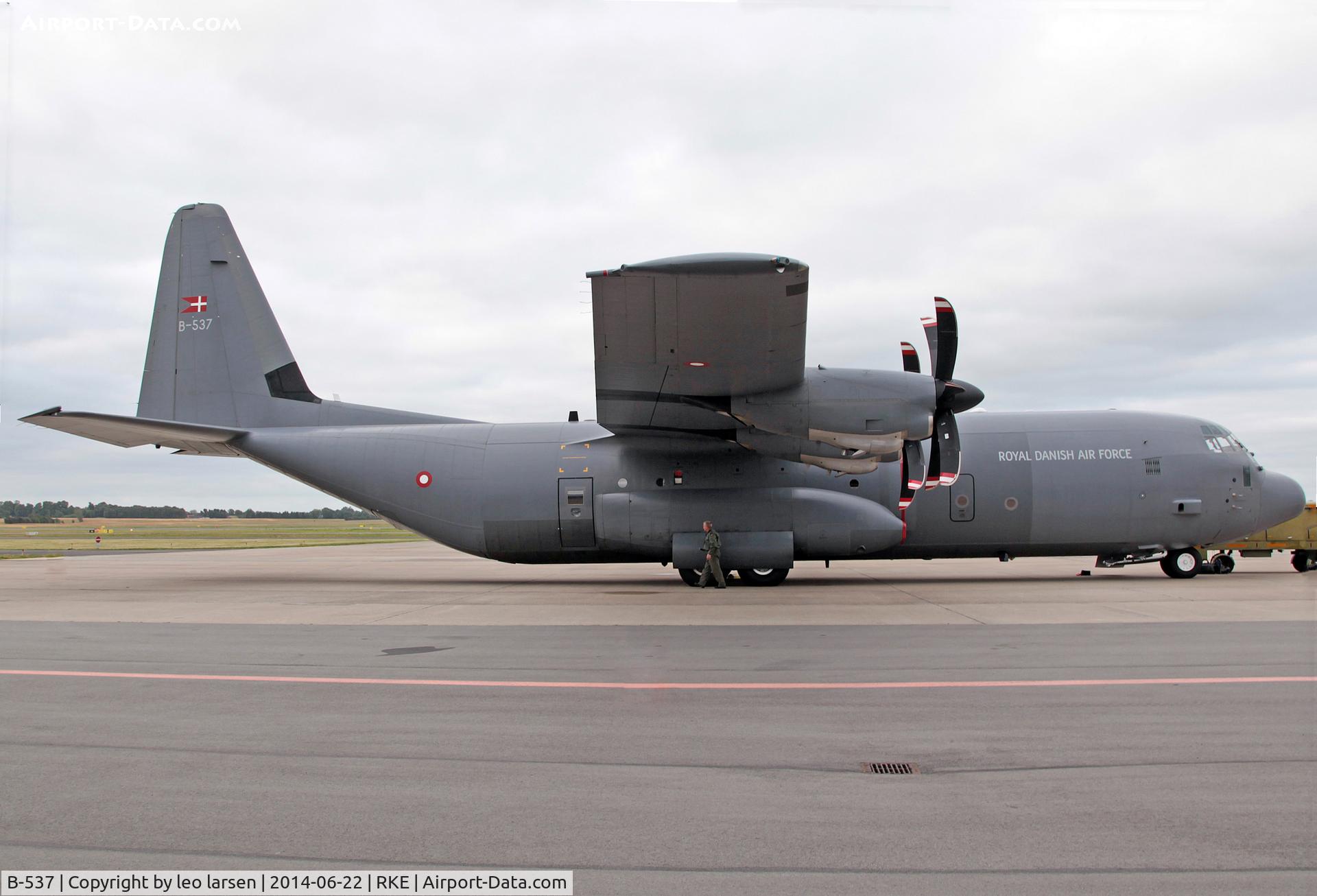 B-537, 2003 Lockheed Martin C-130J-30 Super Hercules C/N 382-5537, Roskilde 22.6.2014