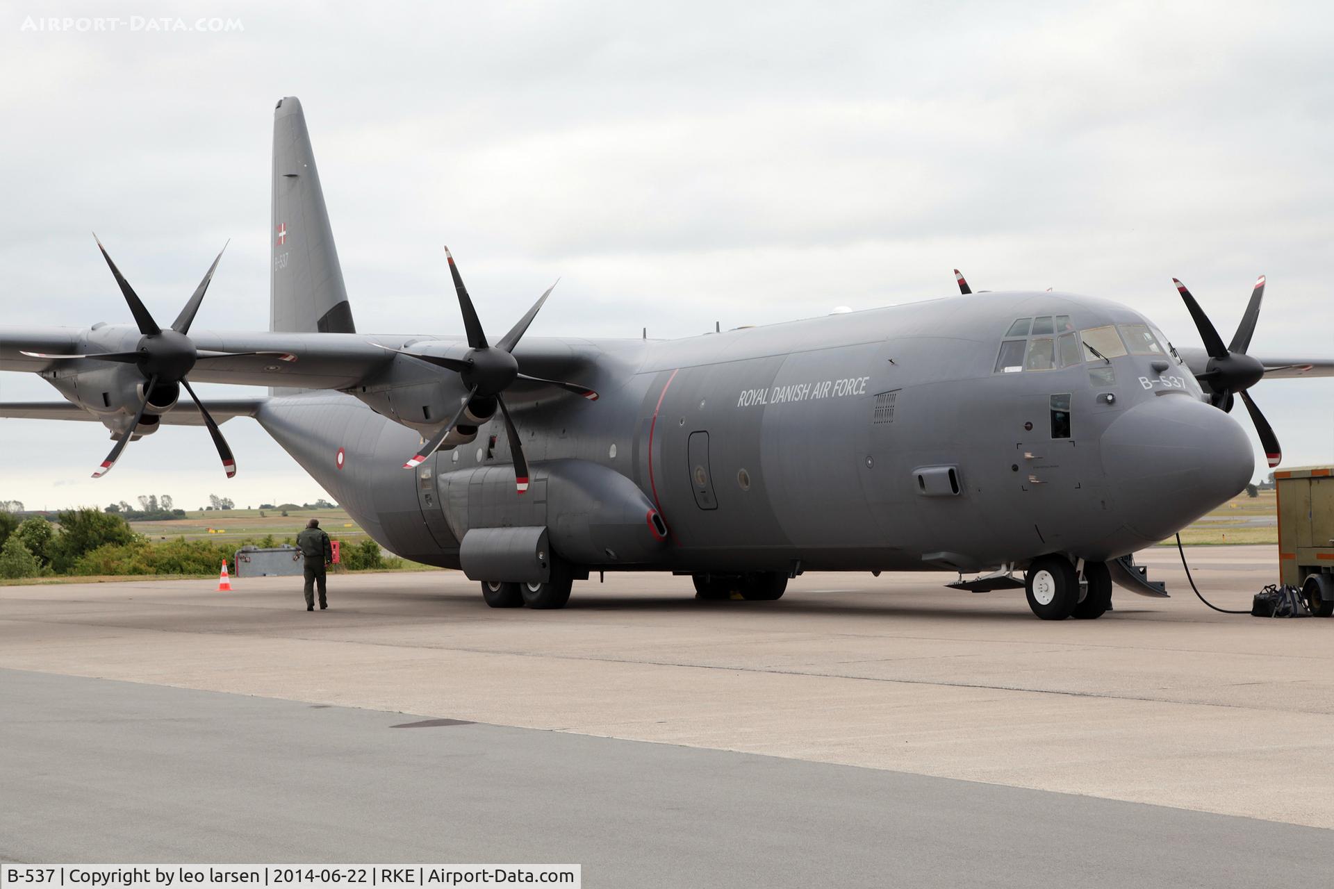 B-537, 2003 Lockheed Martin C-130J-30 Super Hercules C/N 382-5537, Roskilde 22.6.2014