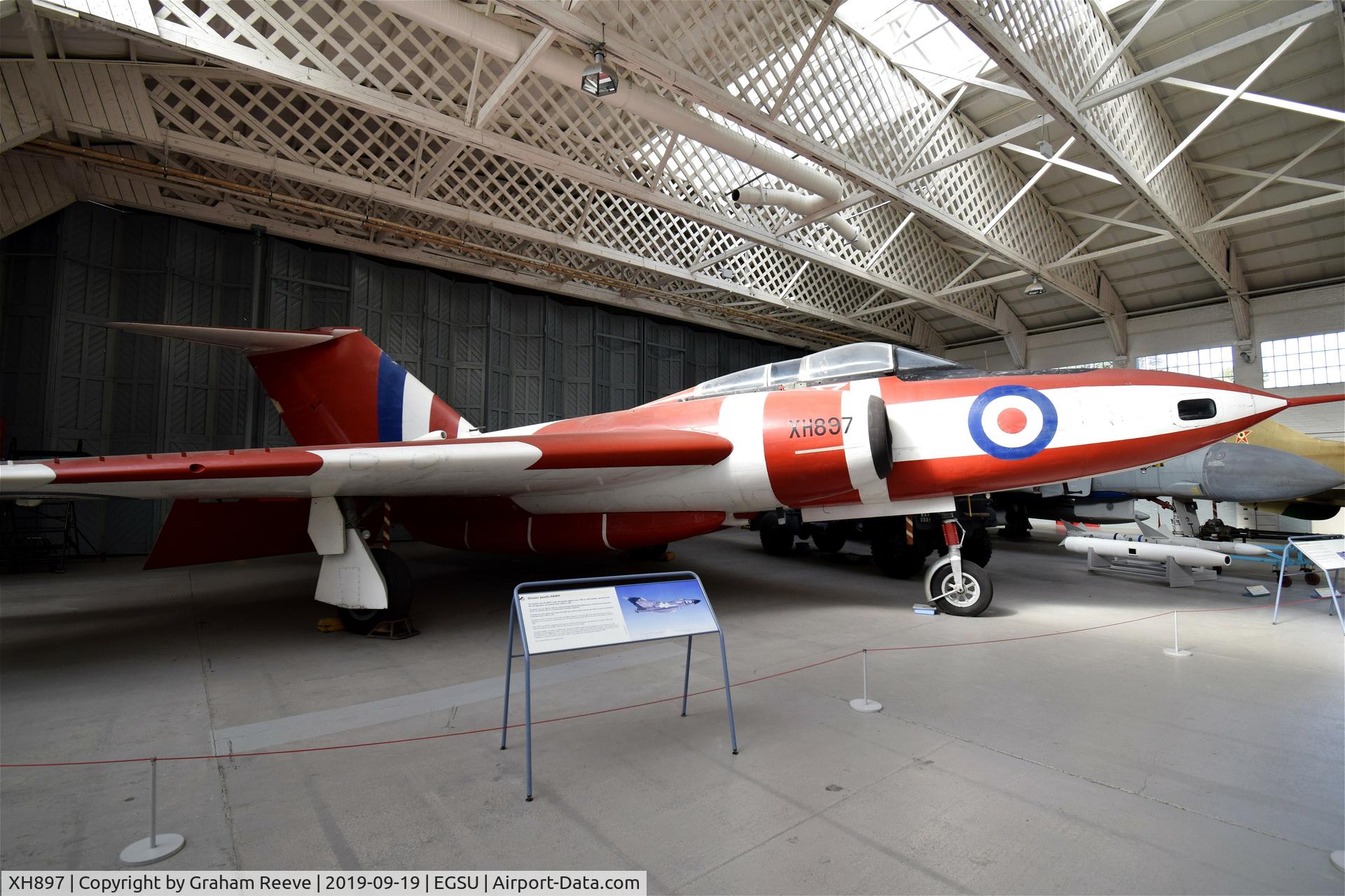 XH897, 1958 Gloster Javelin FAW.9 C/N Not found XH897, On display at the IWM, Duxford.