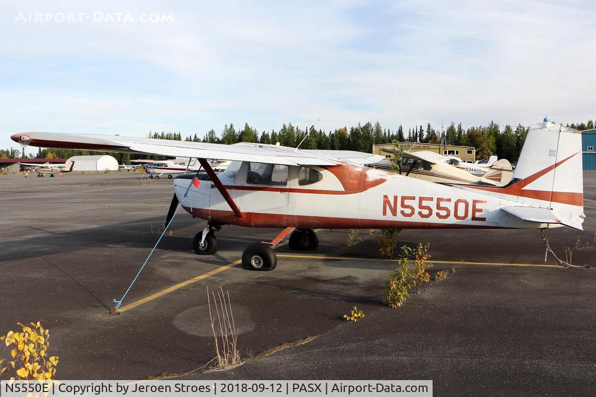 N5550E, 1958 Cessna 150 C/N 17050, PASX