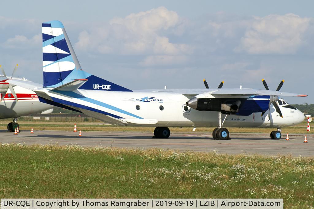 UR-CQE, 1985 Antonov An-26B C/N 14004, Vulkan Air Antonov An-26