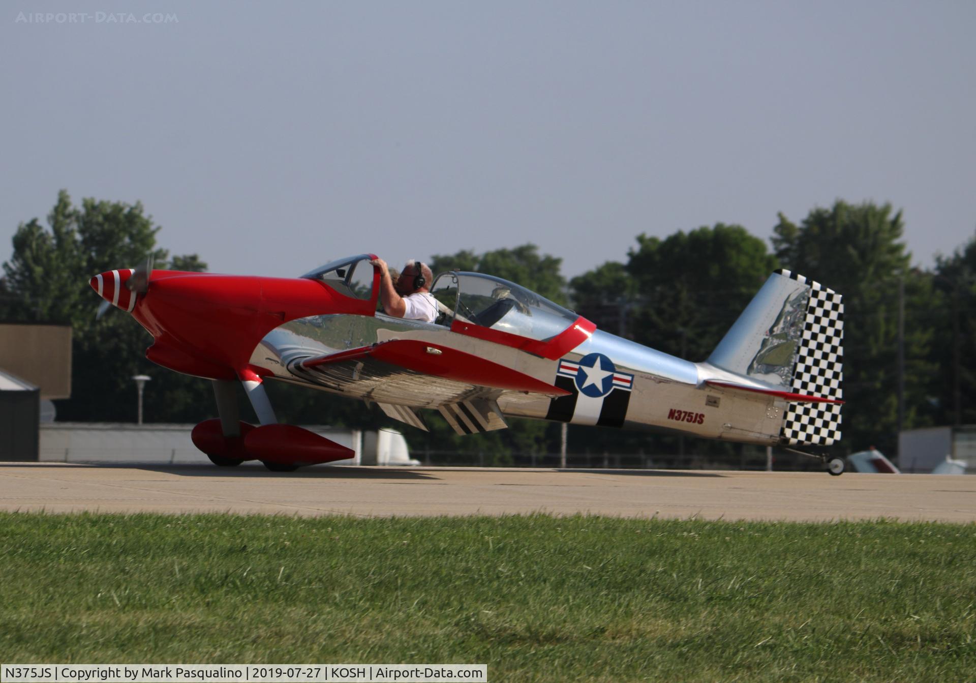 N375JS, 2000 Vans RV-6 C/N 23645, Vans RV-6