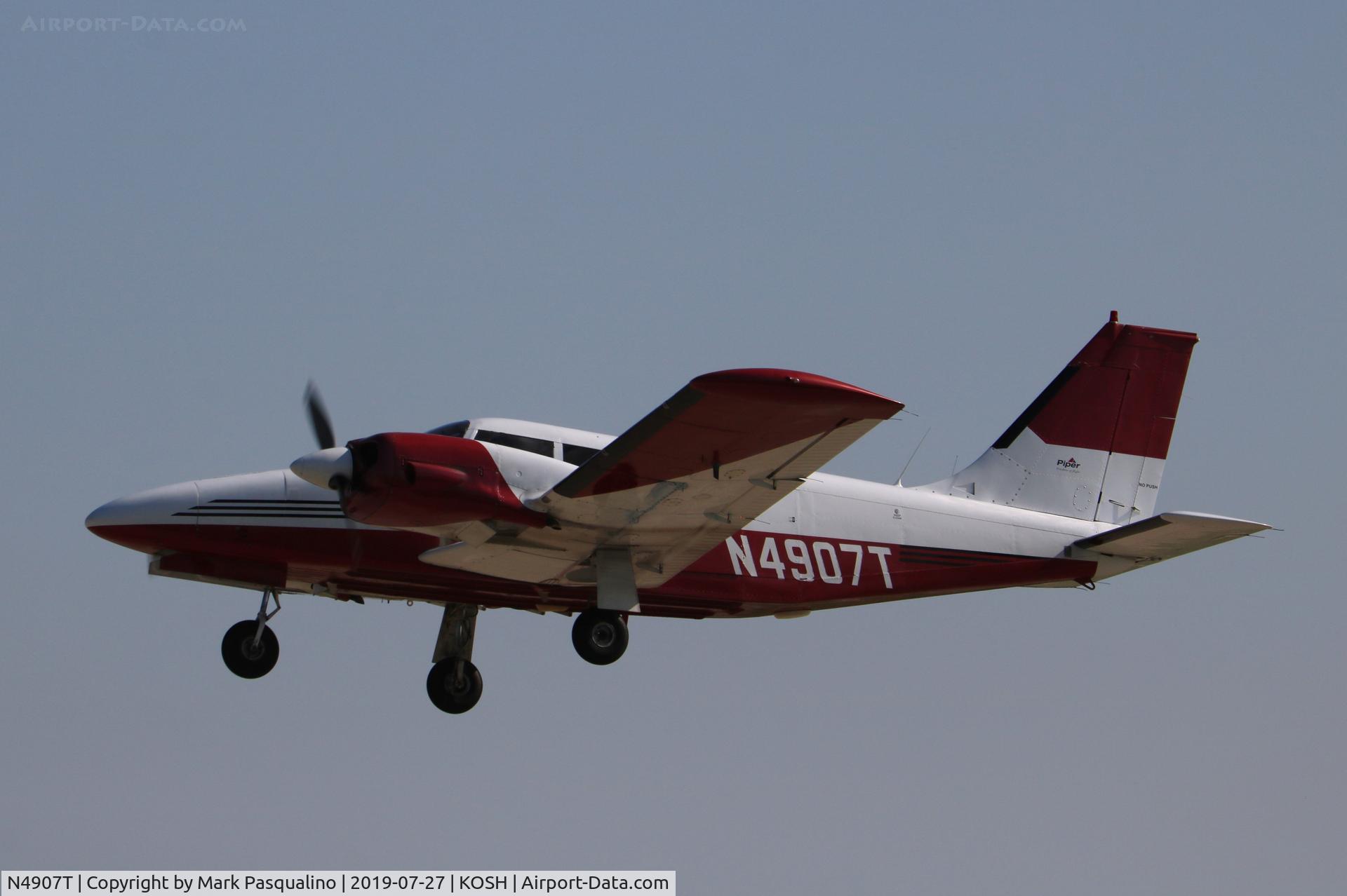 N4907T, 1972 Piper PA-34-200 C/N 34-7250184, Piper PA-34-200