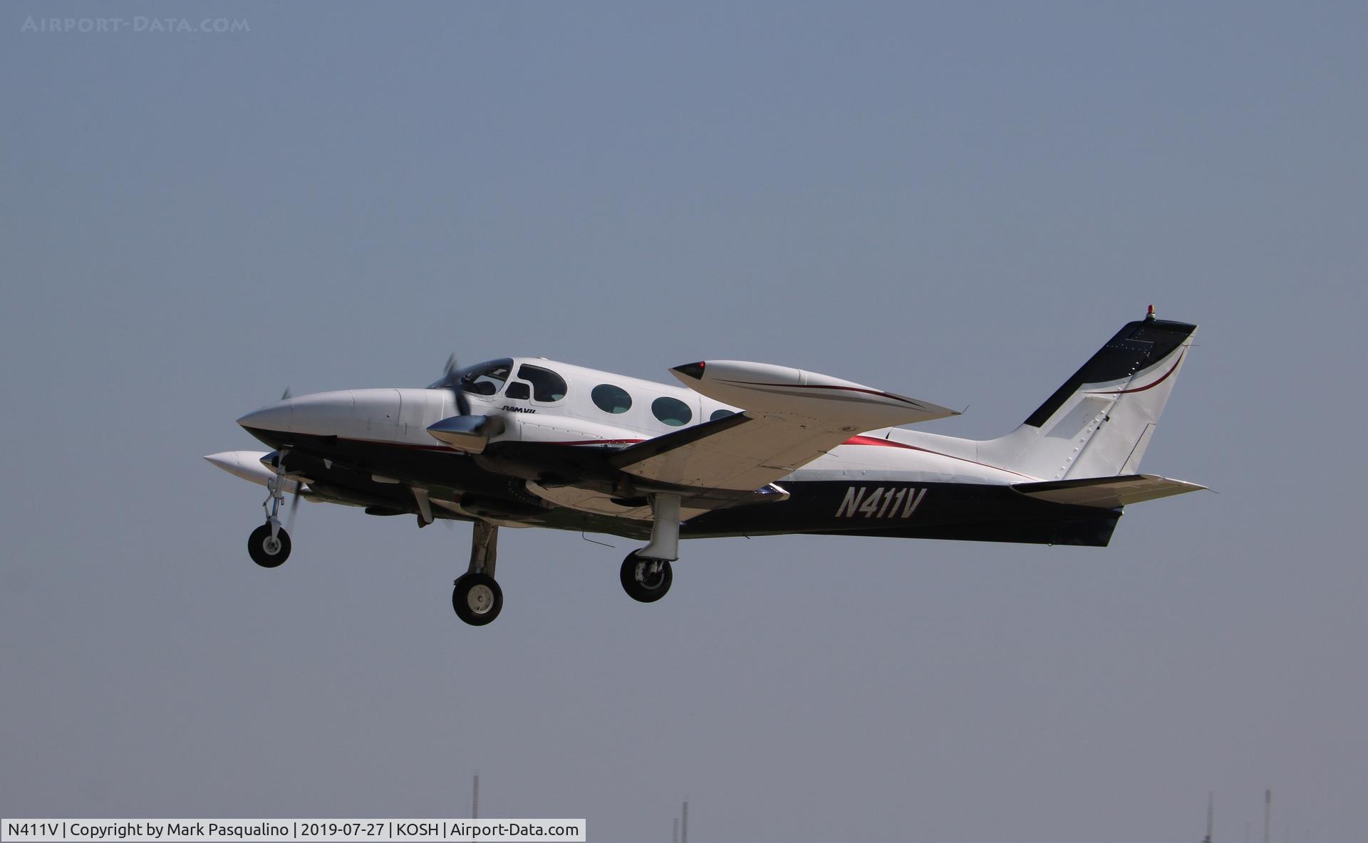 N411V, 1973 Cessna 340 C/N 340-0250, Cessna 340