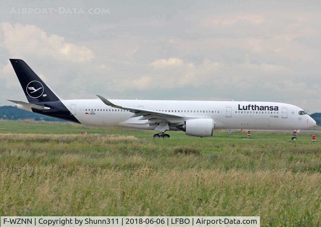 F-WZNN, 2018 Airbus A350-941 C/N 0212, C/n 0212 - To be D-AIXK