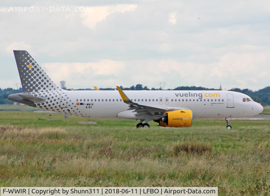 F-WWIR, 2018 Airbus A320-271N C/N 8181, C/n 8181 - To be EC-MZT