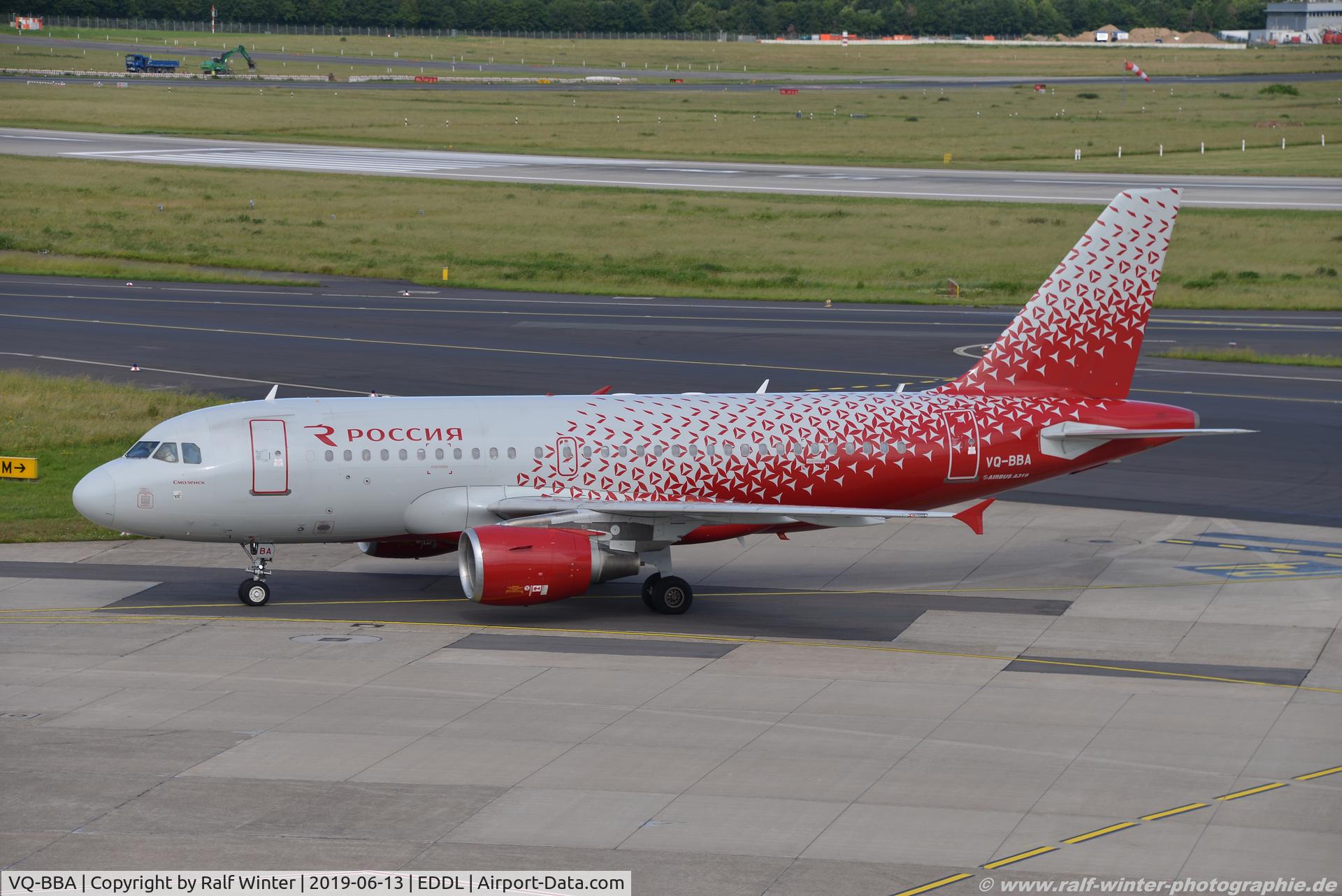VQ-BBA, 2009 Airbus A319-112 C/N 3794, Airbus A319-112 - R4 SDM Rossiya - 3794 - VQ-BBA - 13.06.2019 - DUS