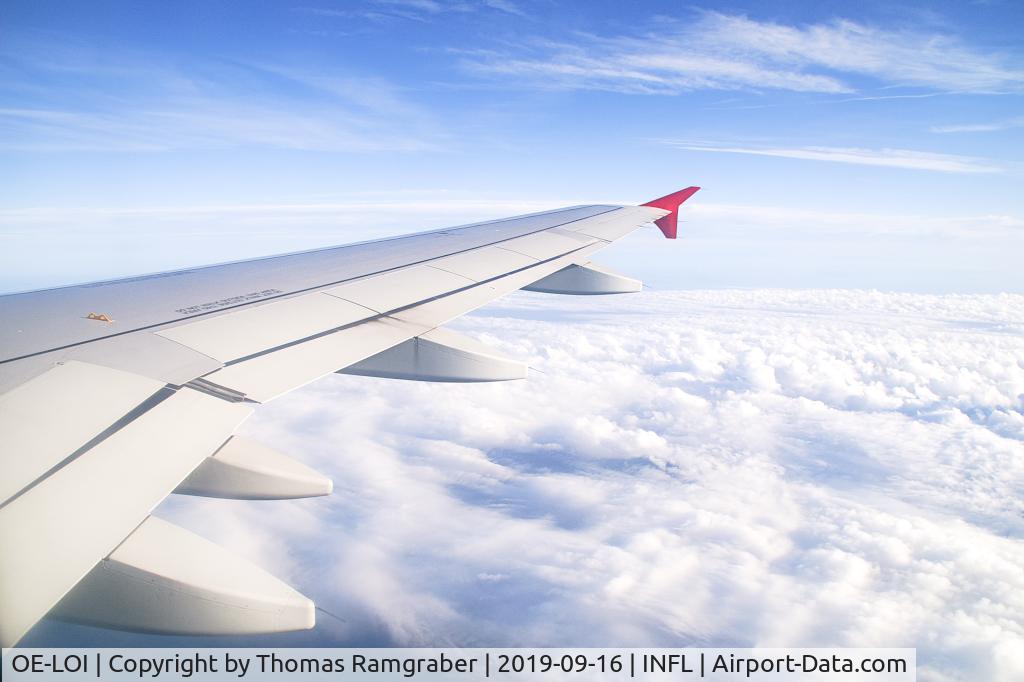 OE-LOI, 2006 Airbus A320-214 C/N 2994, Laudamotion Airbus A320 inflight VIE-STR