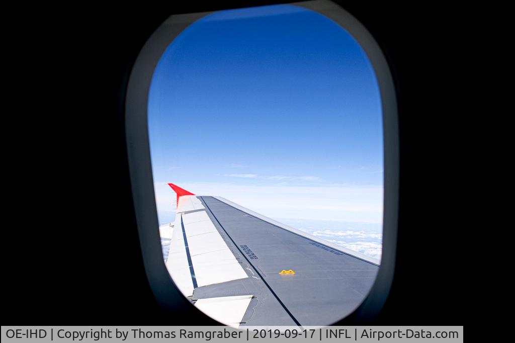 OE-IHD, 2007 Airbus A320-232 C/N 3270, Laudamotion Airbus A320 inflight STR-VIE