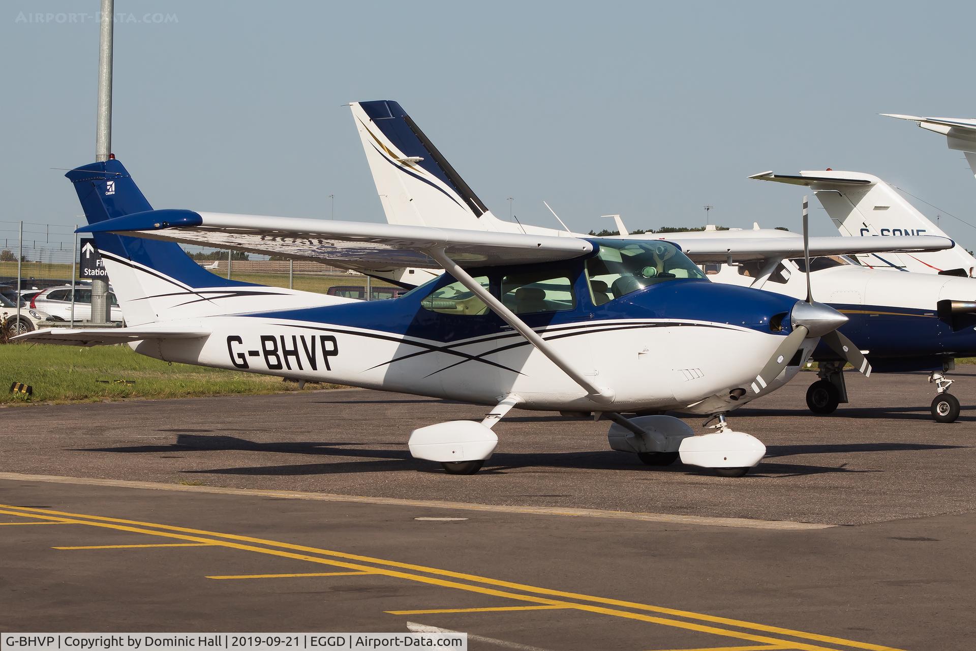 G-BHVP, 1979 Cessna 182Q Skylane C/N 182-67071, Parked on the southside apron