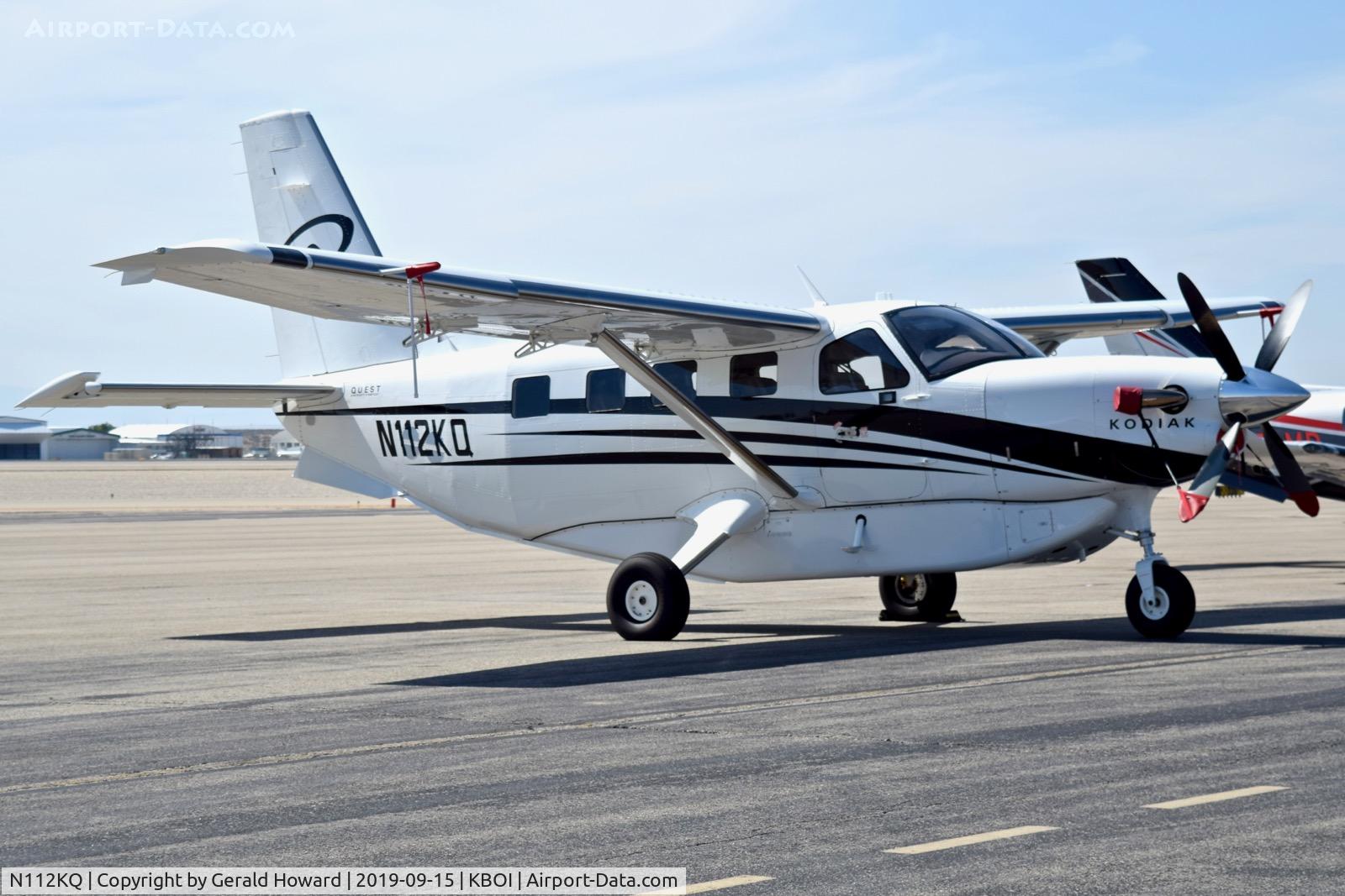 N112KQ, 2014 Quest Kodiak 100 C/N 100-0112, Parked on north GA ramp.