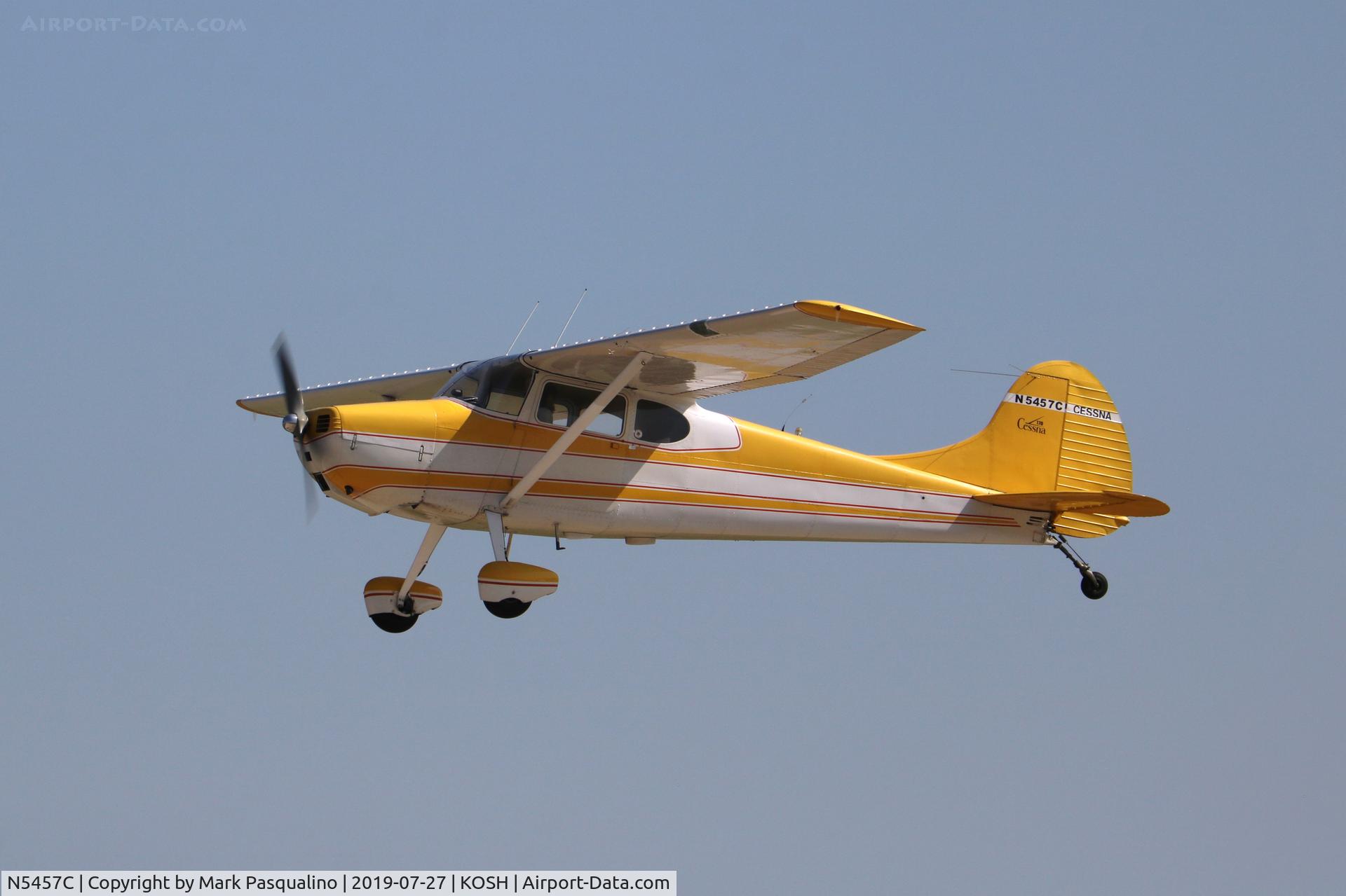N5457C, 1950 Cessna 170 C/N 19491, Cessna 170