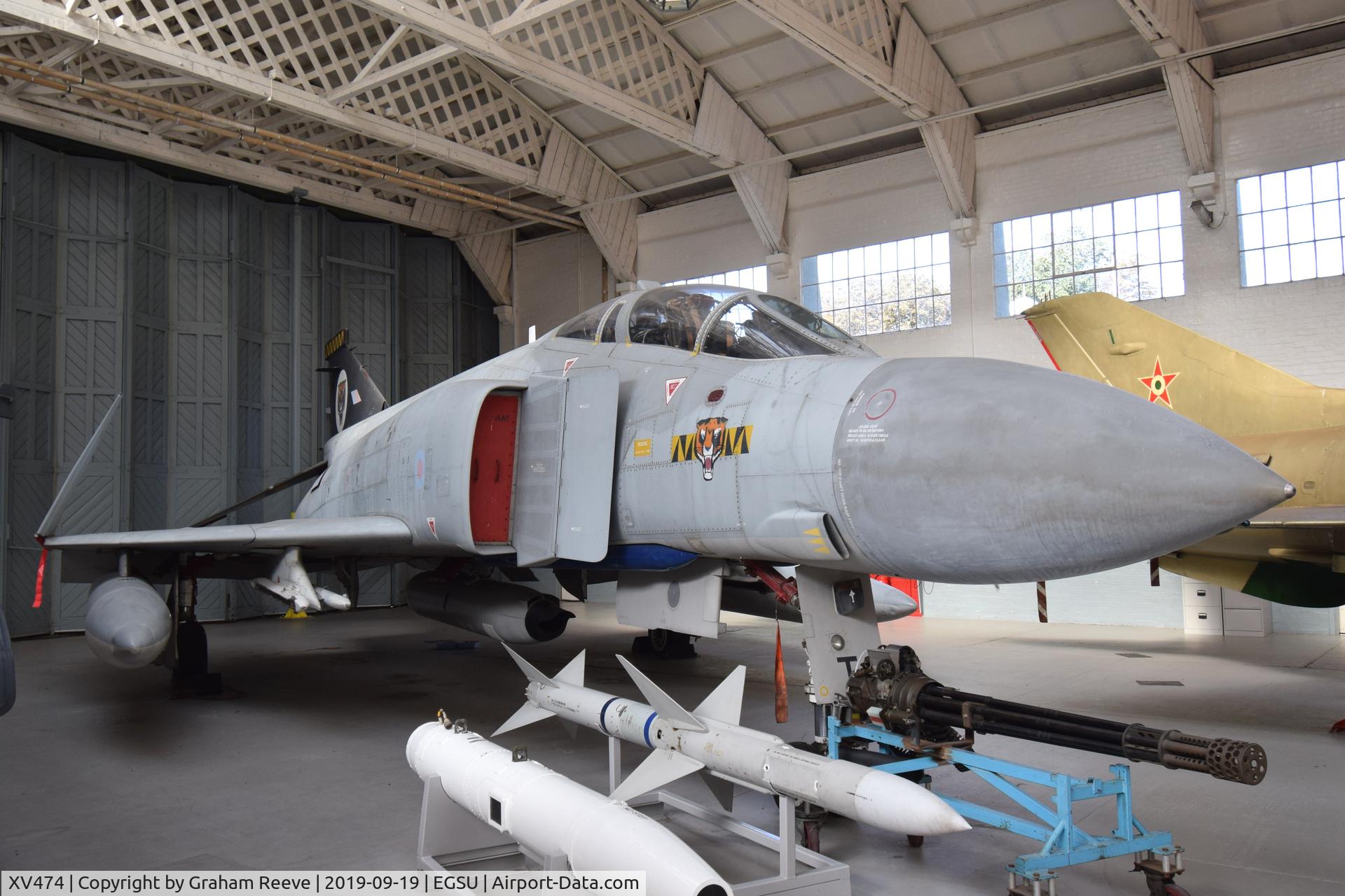 XV474, 1969 McDonnell Douglas Phantom FGR2 C/N 3309, On display at the IWM, Duxford.