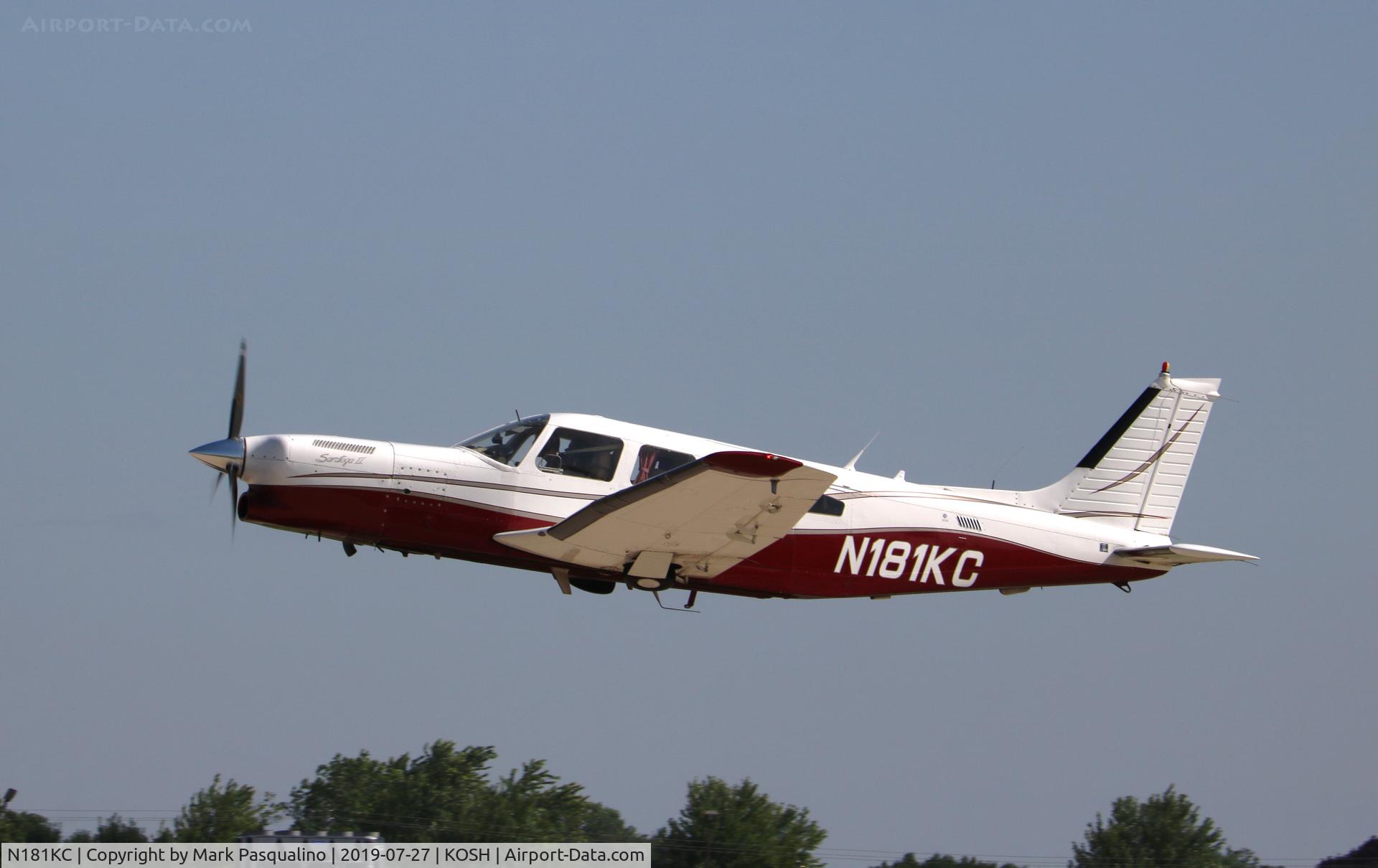 N181KC, 1981 Piper PA-32R-301T Turbo Saratoga C/N 32R-8129055, Piper PA-32R-301T