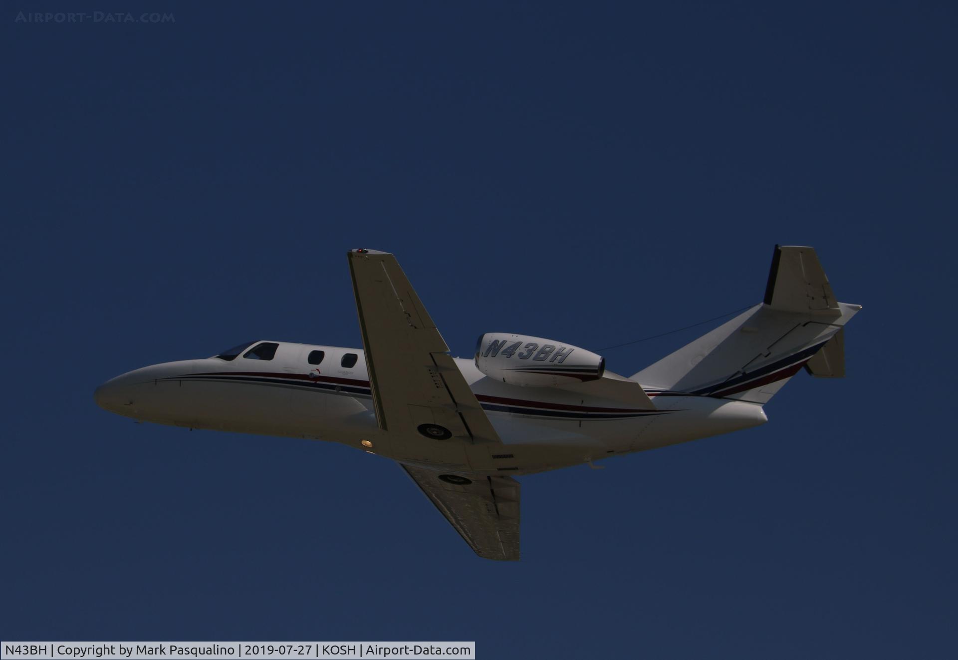 N43BH, 2007 Cessna 525 CitationJet CJ1+ C/N 525-0633, Cessna 525